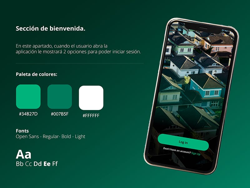 Diseño de la app Family Bag